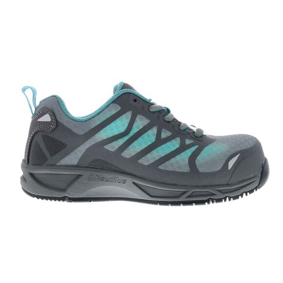Nautilus Shoes - Nautilus Womens Velocity Carbon Toe SD10 Gray Shoes (NWT)
